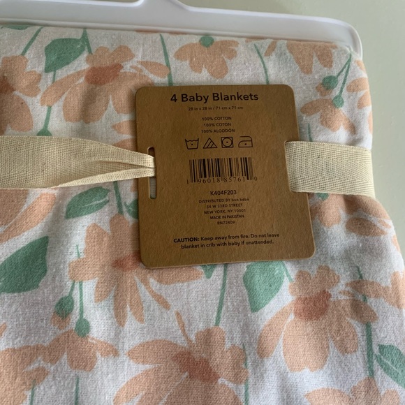 Kit + Pearl Baby Blankets 4-Pack - Picture 2 of 6